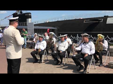 Видео: "Привет музыкантам" - духовой оркестр "Рапсодия"