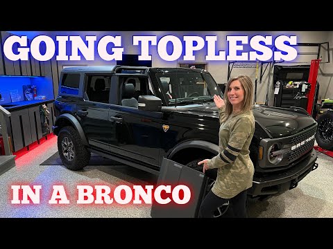 Видео: Как снять верхнюю часть Bronco и хранить её в сумке *Советы по Bronco Hardtop