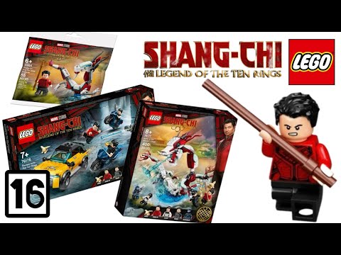 Видео: ШАНГ-ЧИ ЛЕГЕНДА ДЕСЯТИ КОЛЕЦ ПО LEGO MARVEL [76176, 76177, 30454]