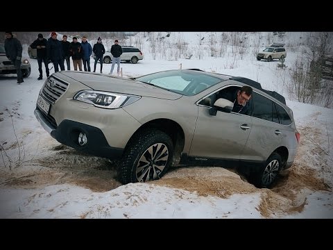 Видео: Оффроуд на Субару разных поколений. Кто лучше ?