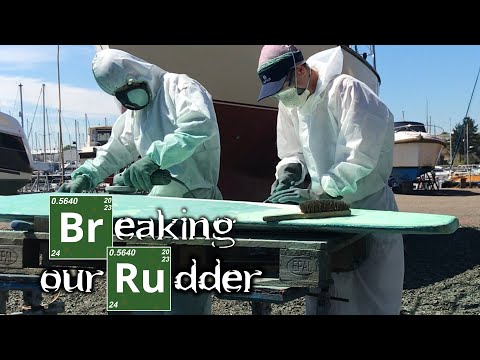 Видео: Раскрытие катастрофы. Почему мы решили переделать руль на нашей парусной лодке