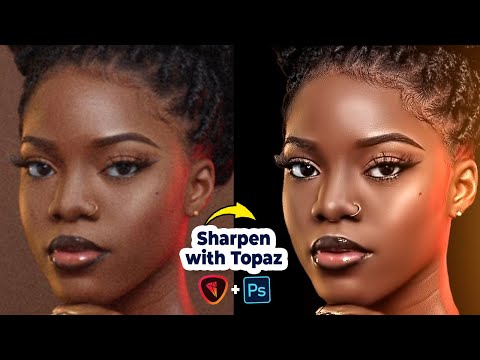 Видео: Невероятная резкость изображений с помощью Topaz Laps и инструмента Photoshop Smudge