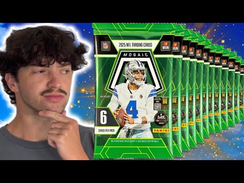 Видео: Я открыл 100 упаковок футбольных мячей Mosaic 2025 года! (СУМАШНЫЕ РЫВКИ!)