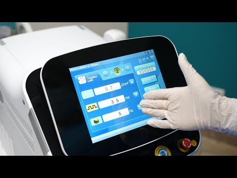 Видео: Как работать с аппаратом лазерной эпиляции