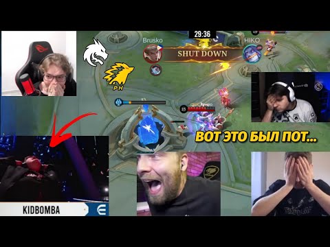 Видео: ЭТА ИГРА ЗАПОМНИТСЯ НАДОЛГО! | Team Spirit vs ONIC PH MSC 2025 | Реакция СНГ стримеров