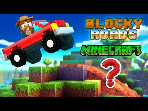 Видео: Blocky Roads - майнкрафт какой-то, но прикольный. Игра про машинки