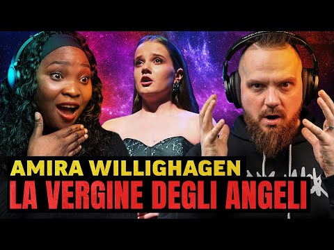 Видео: Впервые слышим Амиру Виллигхаген | Дева Ангелов | Реакция!