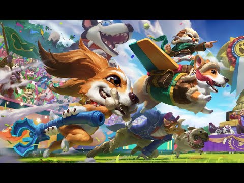 Видео: Корки в адк, Летаем на Корги. Стрим League of legends