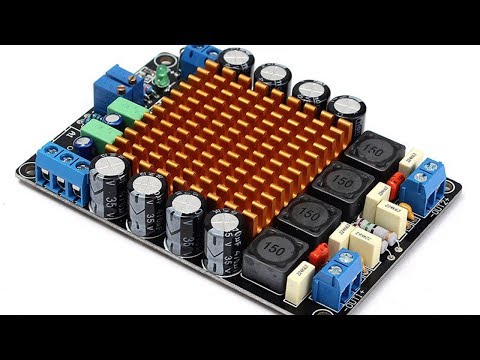 Видео: TK2050, 2x50W, Class-T. Порвёт ваши колонки.