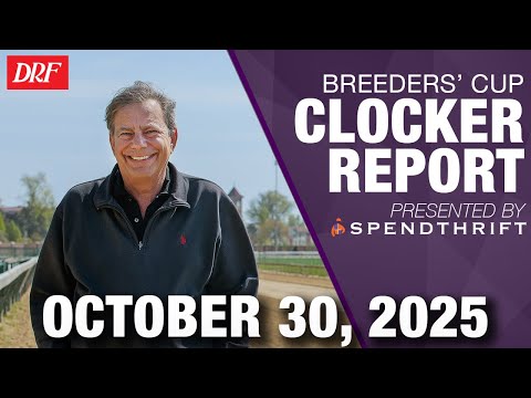 Видео: Отчёт о клокинге DRF Breeders' Cup | 30 октября 2025 г.