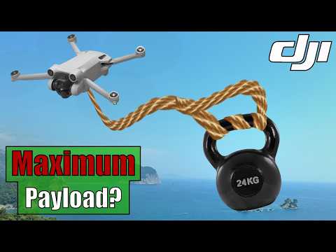Видео: Этот дрон — МОЩНЫЙ ПОДЪЕМНИК! — Тест на подъёмную силу на DJI Mini 3 Pro