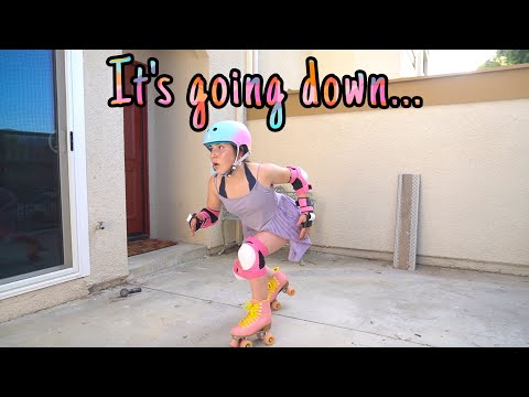 Видео: У меня есть роликовые коньки, и дело пошло...