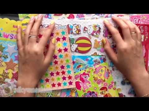 Видео: Покупки Канцелярии / НАКЛЕЙКИ|NikyMacAleen