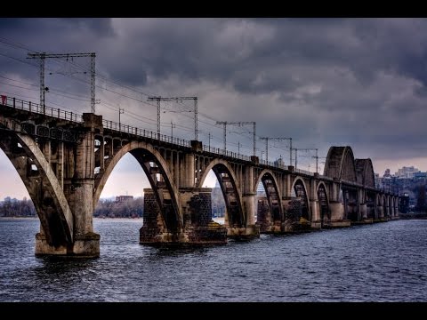 Видео: ж.д. перегон Днепр Южный–Нижниднепровск Узел/ railway run Dnepr South– Nizhnidneprovsk Node