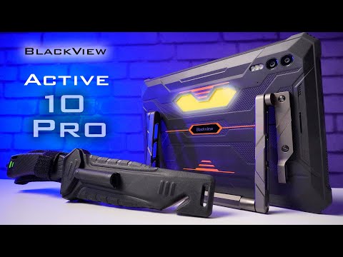Видео: БОЕВОЙ ПЛАНШЕТ С КАМЕРОЙ НОЧНОГО ВИДЕНИЯ И КРУТЫМИ... Blackview Active 10 Pro