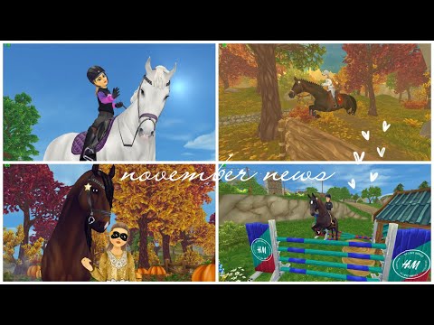 Видео: Новости ноября/ Star stable/ RRP/ Harper Starham