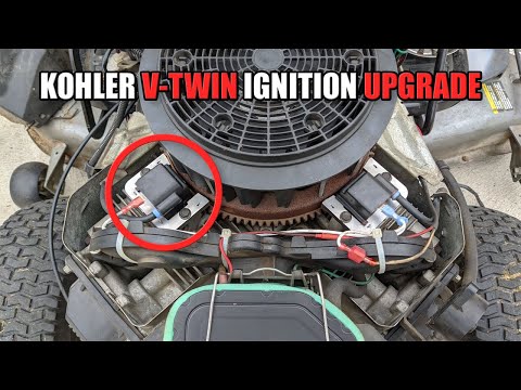 Видео: Обновление системы зажигания Kohler V-Twin DSAI до MDI