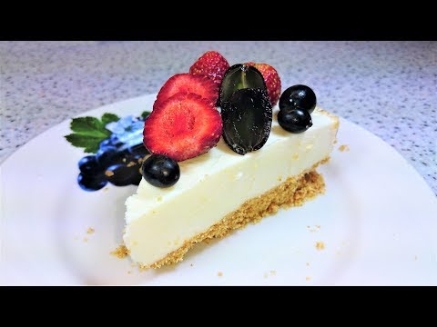 Видео: ЧИЗКЕЙК БЕЗ ВЫПЕЧКИ с сыром РИКОТТА и сметаной