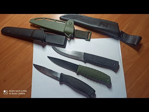 Видео: Нож Morakniv Companion, "ФИНСКИЙ", "УРМАН" уличный тест