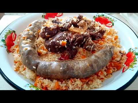 Видео: Казымен Палау / Плов с Казы | Қазақтың Ұлттық Тағамы!