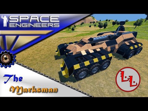 Видео: Space Engineers - ИП - Marksman - Крутой ракетоноситель!