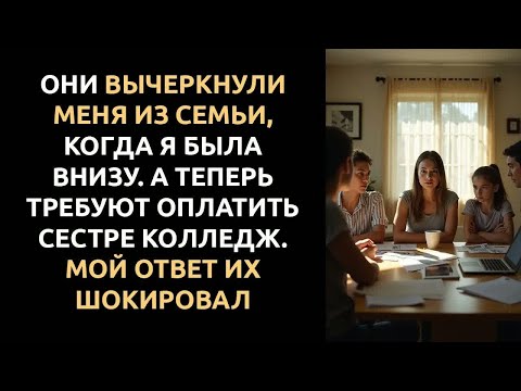 Видео: Сестра считала, что я обязан оплатить её колледж… Пока не услышала мой ответ