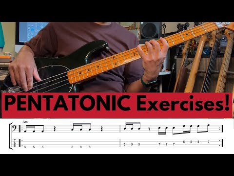 Видео: 7 творческих упражнений на басовую пентатонику