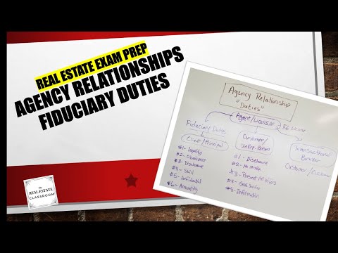 Видео: Агентские отношения: фидуциарные обязанности | Видеоролики для подготовки к экзамену по недвижимости