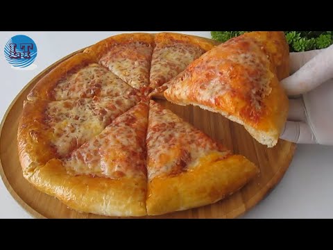 Видео: Вкусная легкая пицца по 2 отличным рецептам. ты всегда захочешь сделать это сам