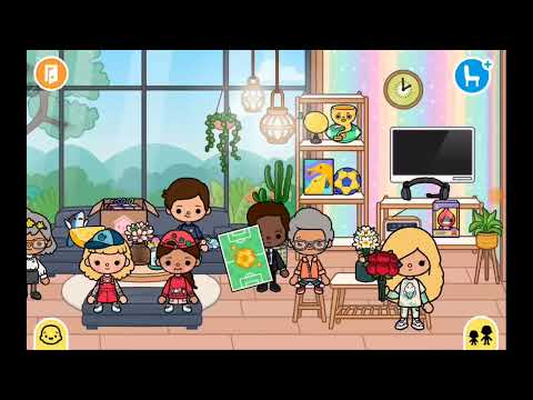 Видео: Toca boca. Ева и её семья. || 5 сезон 18 серия ||~♡ Тока бока домик и спорт/игровой центр ♡~