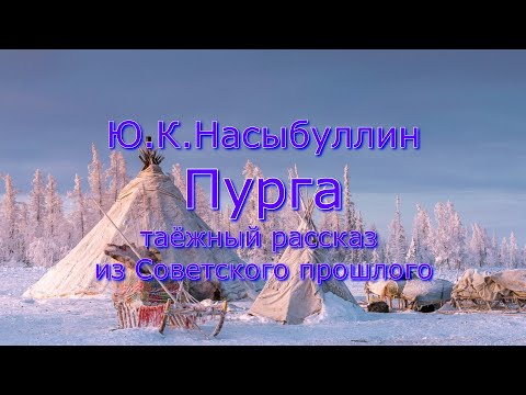 Видео: Ю.К.Насыбуллин "Пурга"  рассказ из Советского прошлого Читает М.Багинская