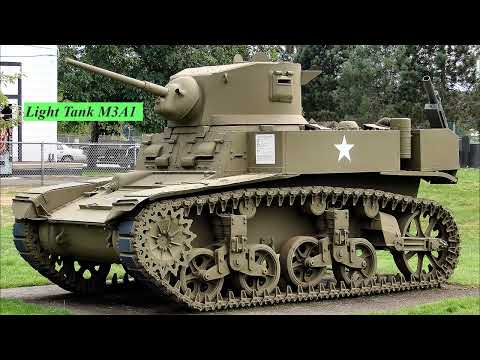 Видео: Лёгкий танк США "Стюарт" M3 Stuart