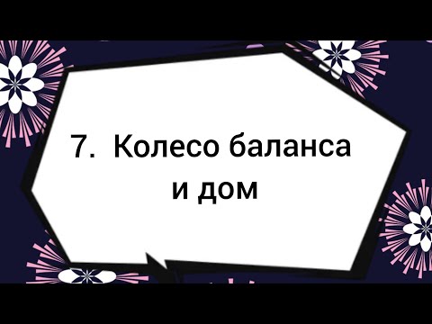Видео: 7. Колесо баланса и дом
