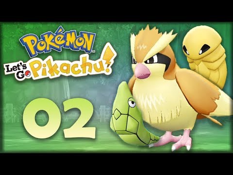 Видео: ЛЕС ПОКЕМОНОВ -  Pokemon: Let's Go, Pikachu #2 - Прохождение (ПОКЕМОНЫ НА НИНТЕНДО СВИЧ)