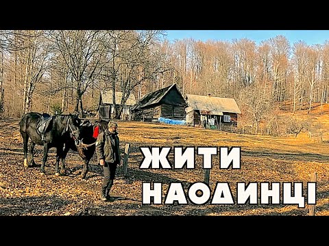Видео: Подорож кіньми до жінки, яка живе одна в горах. Як живуть люди в Закарпатті. Карпати. Велика Уголька