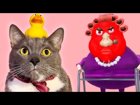 Видео: ЛОТКОВ БЕЖИТ от ЗЛОЙ БАБУШКИ в ROBLOX!