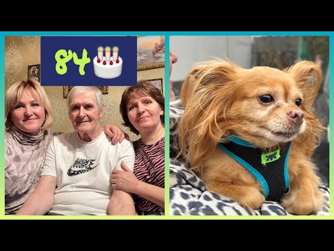 Видео: Что случилось с Веней 🐶Еду  поздравлять Папу с ДР 🎁