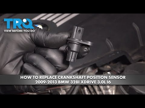 Видео: Как заменить датчик положения коленчатого вала на BMW 328i xDrive 3.0L I6 2009-2013