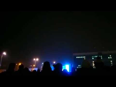 Видео: Новогодний салют в Перми. 00:00 по мск 2015 года!