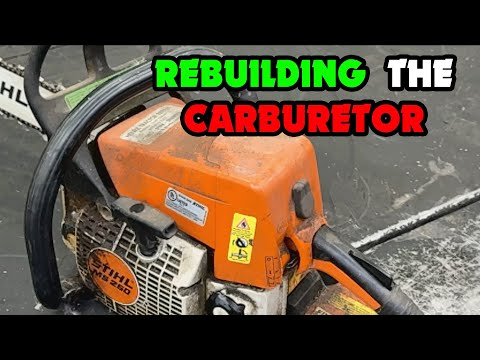 Видео: Как профессионально перебрать карбюратор на Stihl MS250