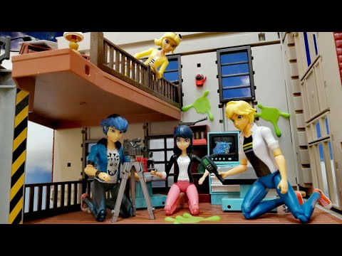 Видео: Маринетт, Адриан, Хлоя закрыты в доме с привидением.  ОНО рядом.