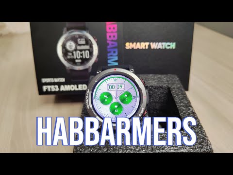Видео: Обзор спортивных смарт-часов HABBARMERS FT53