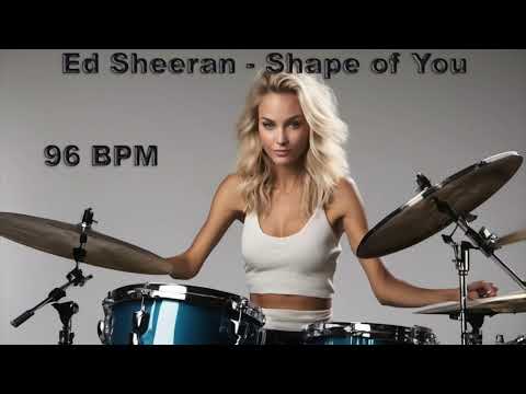 Видео: Ed Sheeran - Shape of You [без барабанов] 94 BPM