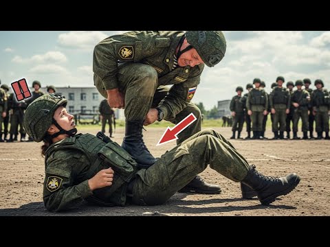 Видео: Они топтали солдата, не зная, что её мать – единственный генерал-женщина.