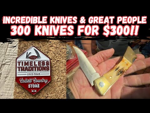 Видео: Case Event 2025: невероятные ножи, замечательные люди и 300 ножей за 300 долларов!