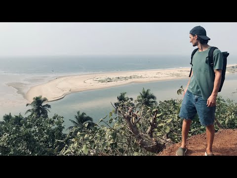 Видео: Заблудились в Индии по дороге в Реди Форт из Арамболя. Махараштра. Парадайс бич.