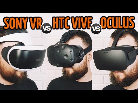 Видео: VERSUS ВСЕХ ШЛЕМОВ ВИРТУАЛЬНОЙ РЕАЛЬНОСТИ. Sony VR, HTC Vive, Oculus Rift