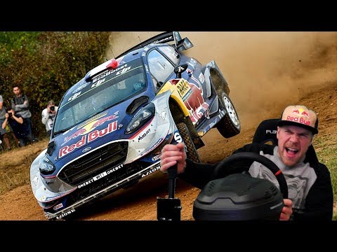 Видео: НАСТОЯЩЕЕ РАЛЛИ В ИСПАНИИ НА FORD FIESTA WRC 7