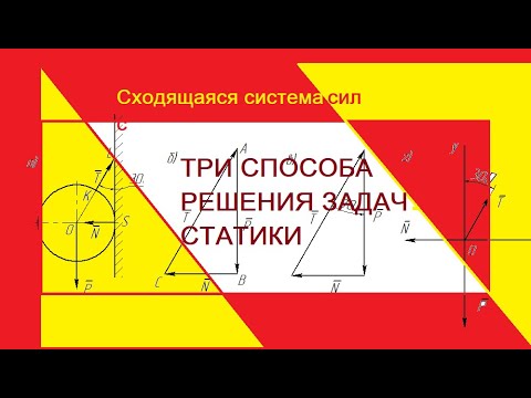 Видео: Три способа решения задач статики