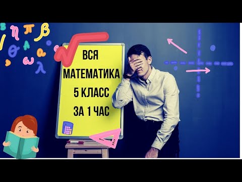 Видео: Вся математика 5 класс за 1 час.